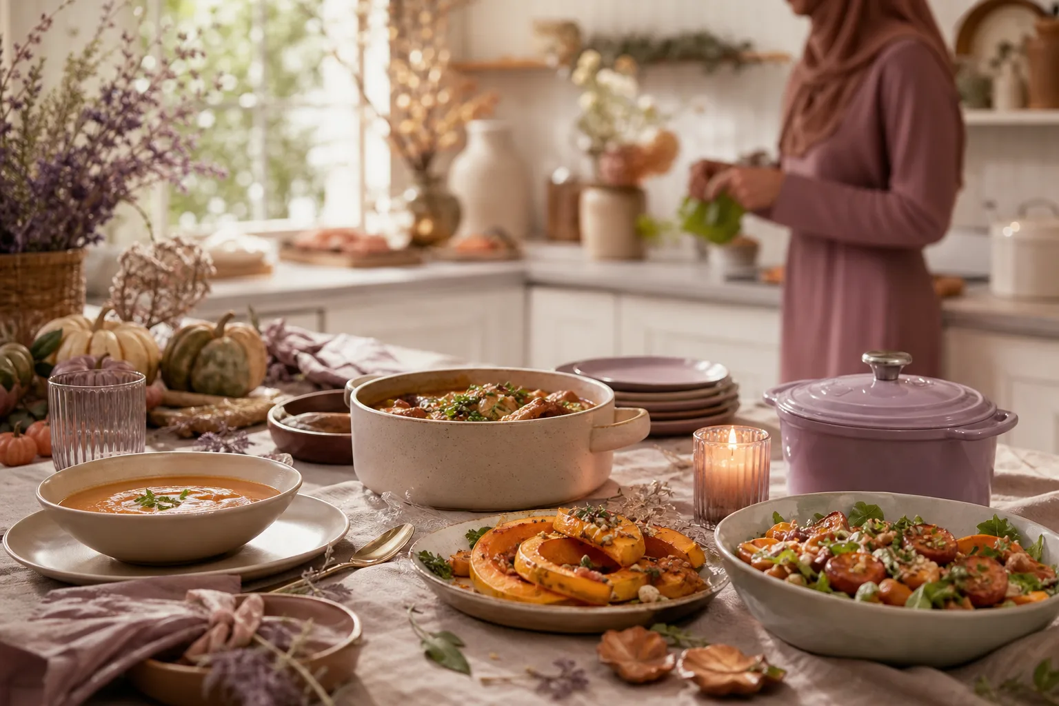 مطبخ الخريف: خمس وصفات دافئة للموسم